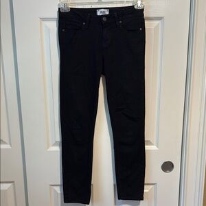 PAIGE Verdugo Ultra Skinny Black Skinny Jeans
